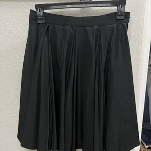 American Apparel Black Flowy Skirt Side Zip. Size M